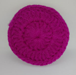 Fuchsia Pink Nylon Dish Scrubbies