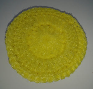 Bright Yellow Nylon Dish Scrubbies